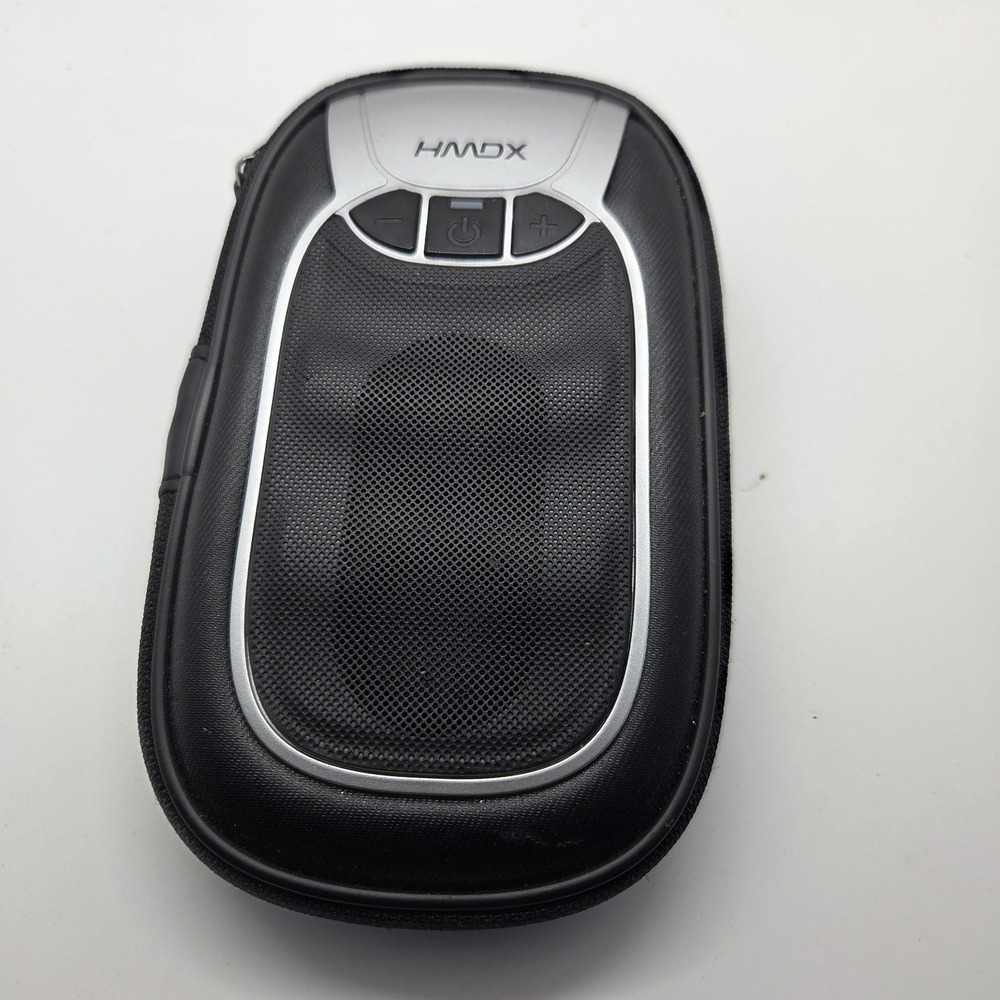 HMDX Go XL HX-G04 Portable Speaker Case 3.5mm Jack Clip-On Black‎